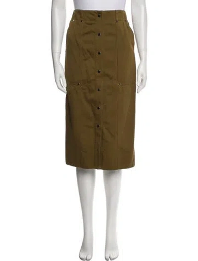 Pre-owned A.l.c Knee-length Skirt In Green