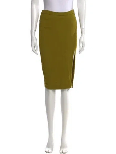 Pre-owned A.l.c Knee-length Skirt In Green
