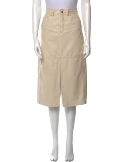 Pre-owned A.l.c Knee-length Skirt In Neutral