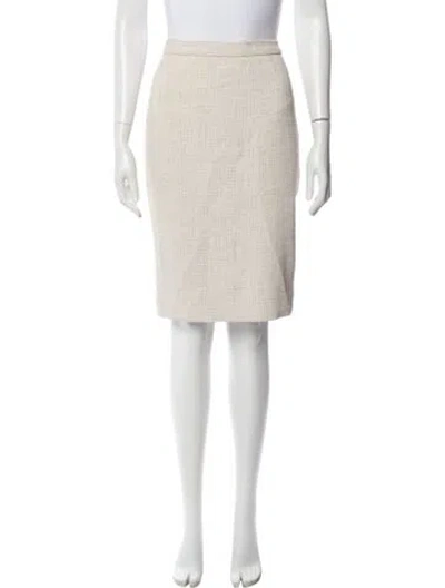 Pre-owned A.l.c Knee-length Skirt In Neutral