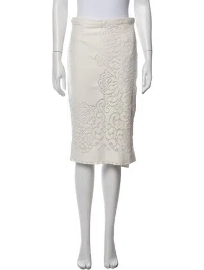 Pre-owned A.l.c Knee-length Skirt In Neutral