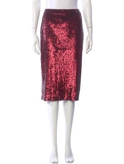 Pre-owned A.l.c Knee-length Skirt W/ Tags In Red