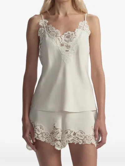 A.l.c Lace Shorts In Neutral