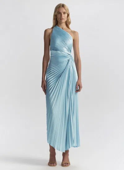 A.l.c Lara Dress In Blue