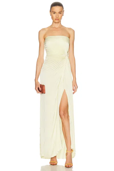 A.l.c Layla Gown In Light Canary