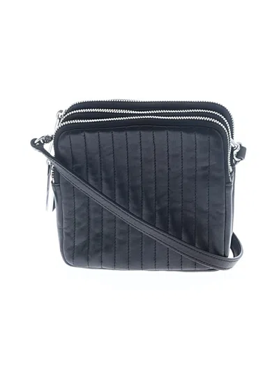Pre-owned A.l.c Leather Crossbody Bag In Black