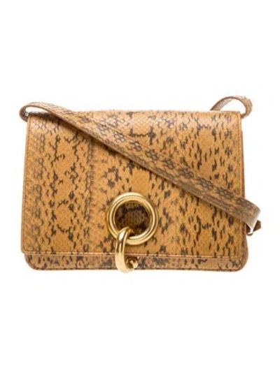 Pre-owned A.l.c Leather Crossbody Bag In Neutral