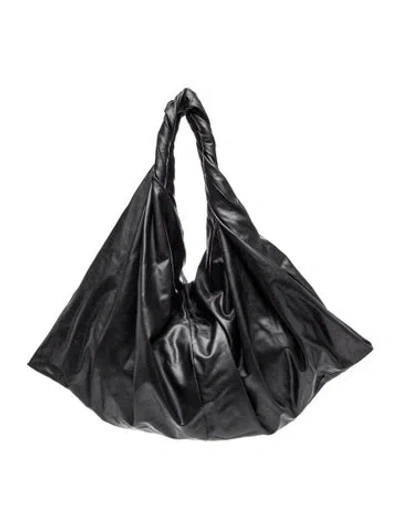Pre-owned A.l.c Leather Hobo In Black