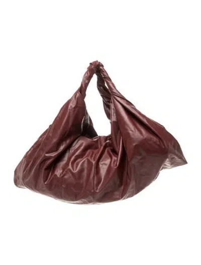 Pre-owned A.l.c Leather Hobo In Brown
