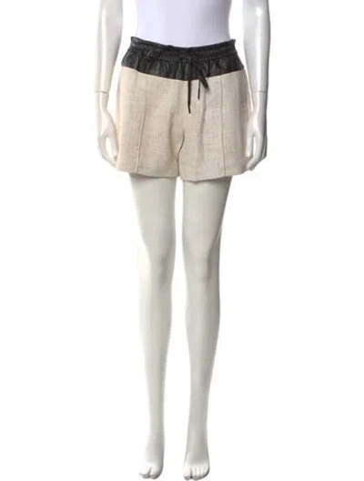 Pre-owned A.l.c Leather Mini Shorts