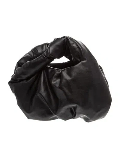 Pre-owned A.l.c Leather Top Handle Bag In Black