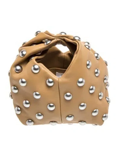 Pre-owned A.l.c Leather Top Handle Bag In Neutral