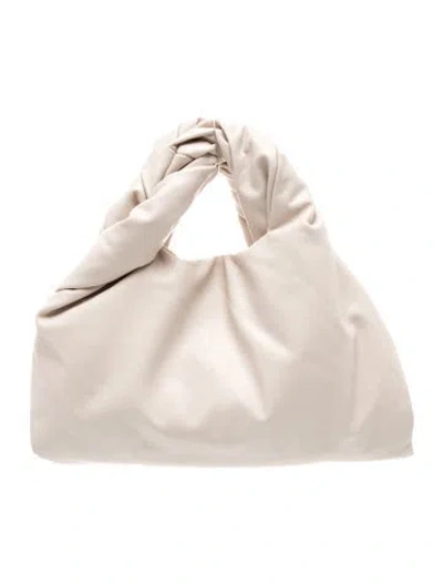Pre-owned A.l.c Leather Top Handle Bag In Neutrals
