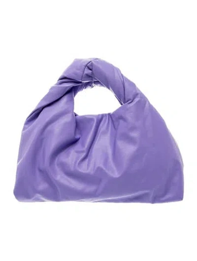 Pre-owned A.l.c Leather Top Handle Bag In Purple