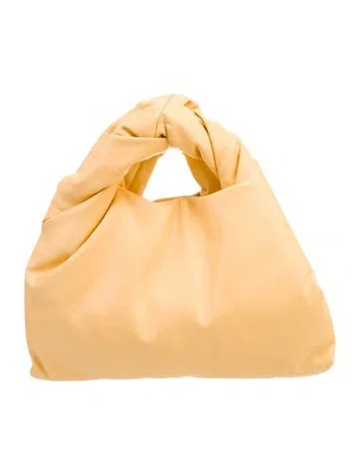 Pre-owned A.l.c Leather Top Handle Bag In Yellow