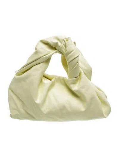 Pre-owned A.l.c Leather Top Handle Bag In Yellow