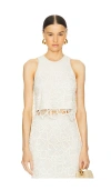 A.l.c Lena Tank Top In Warm White In White