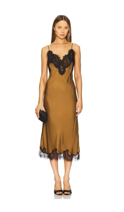A.l.c Lennon Dress In Brown