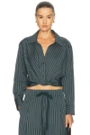 A.l.c Leo Top In Blue