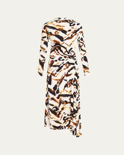 A.L.C LIA LONG-SLEEVE MAXI DRESS