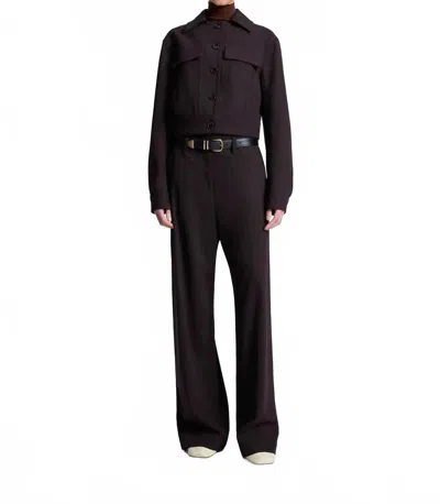 A.l.c Liam Pants In Ganache In Brown