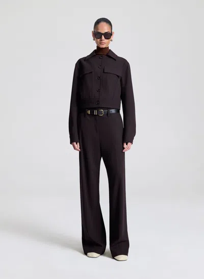 A.l.c Liam Tailored Pant In Purple