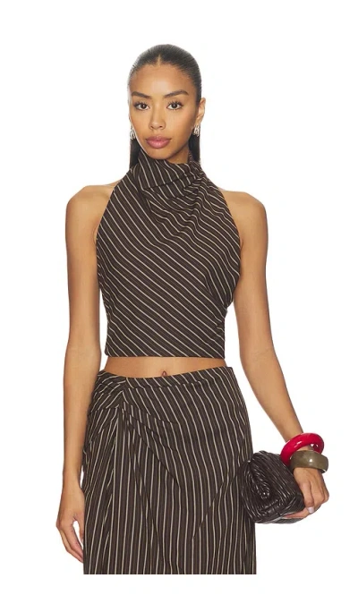 A.l.c Lillian Top In Brown