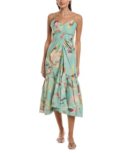 A.l.c A. L.c. Lindsey Midi Dress In Green