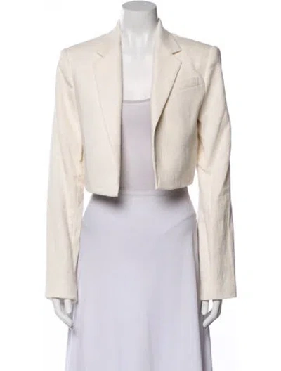Pre-owned A.l.c Linen Blazer W/ Tags In Neutral