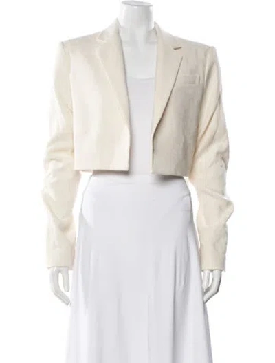 Pre-owned A.l.c Linen Blazer W/ Tags In Neutral