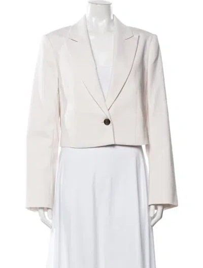 Pre-owned A.l.c Linen Blazer W/ Tags In Neutrals