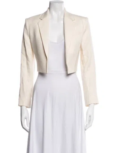 Pre-owned A.l.c Linen Blazer W/ Tags In Neutrals