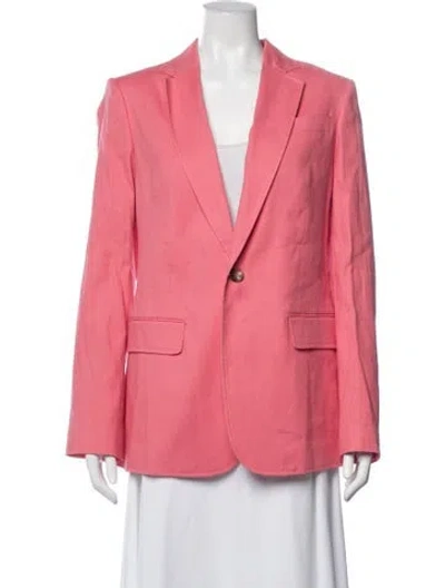 Pre-owned A.l.c Linen Blazer W/ Tags In Pink