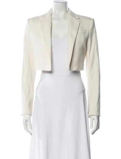 Pre-owned A.l.c Linen Bolero In Neutral