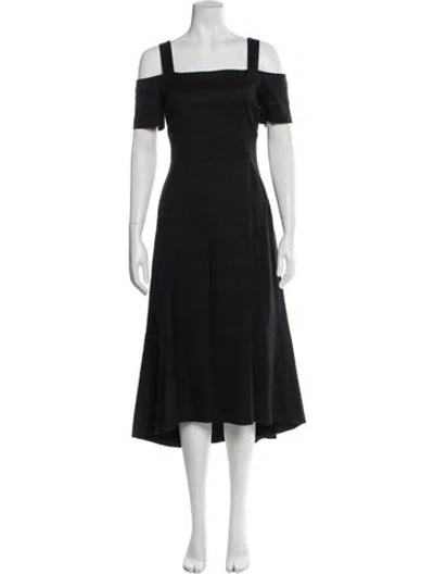 Pre-owned A.l.c Linen Long Dress In Gray