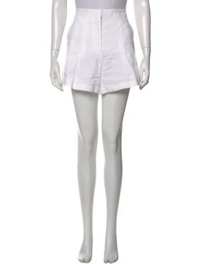Pre-owned A.l.c Linen Mini Shorts In Neutral