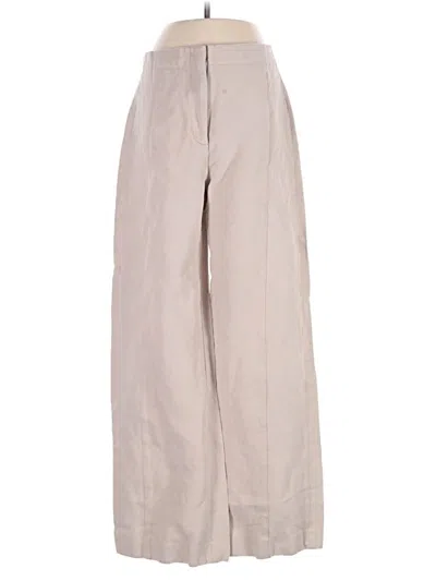 Pre-owned A.l.c Linen Pants In Brown