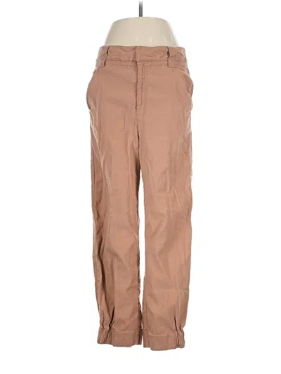 Pre-owned A.l.c Linen Pants In Brown
