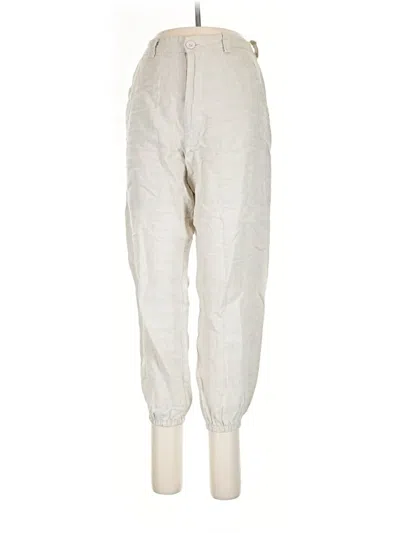 Pre-owned A.l.c Linen Pants In Ivory