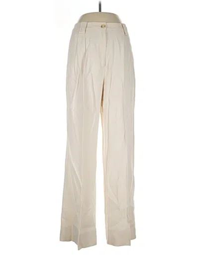 Pre-owned A.l.c Linen Pants In Ivory