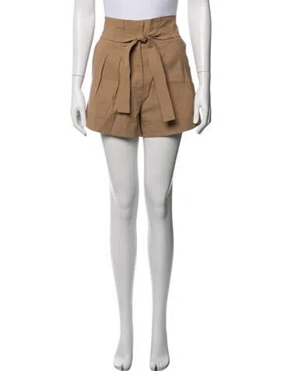 Pre-owned A.l.c Linen Shorts In Neutral