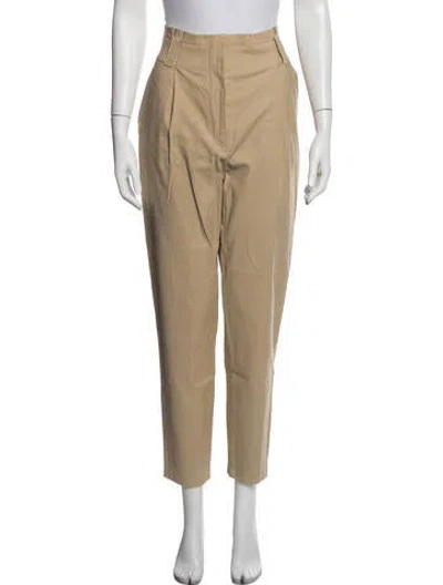 Pre-owned A.l.c Linen Straight Leg Pants In Neutrals