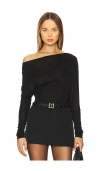 A.l.c Liv Top In Black