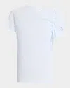 A.l.c Liz Short-sleeve Twist Top In White