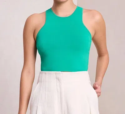 A.l.c Lola Knit Top In Clover In Blue