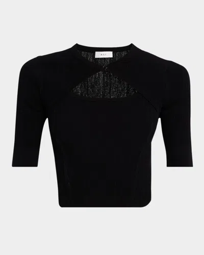 A.l.c Loma Tie-back Top With Shrug