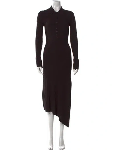 Pre-owned A.l.c Long Dress In Black