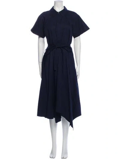 Pre-owned A.l.c Long Dress In Blue