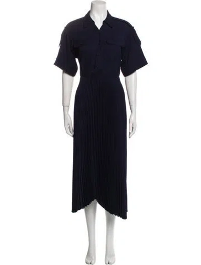 Pre-owned A.l.c Long Dress In Blue