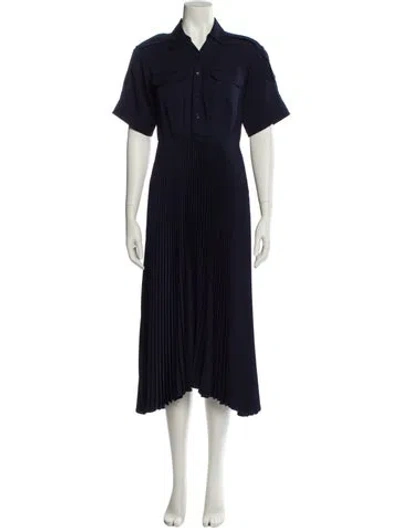 Pre-owned A.l.c Long Dress In Blue